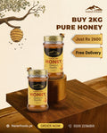 Naran Forest Bee Honey 2Kg – Pure Premium Quality Honey Rs 2600 Free Delivery