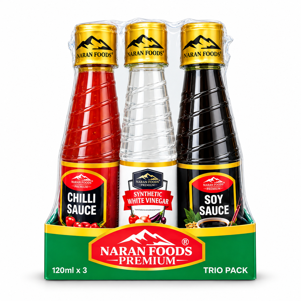 Naran Foods Premium Trio Pack – 120ml × 3