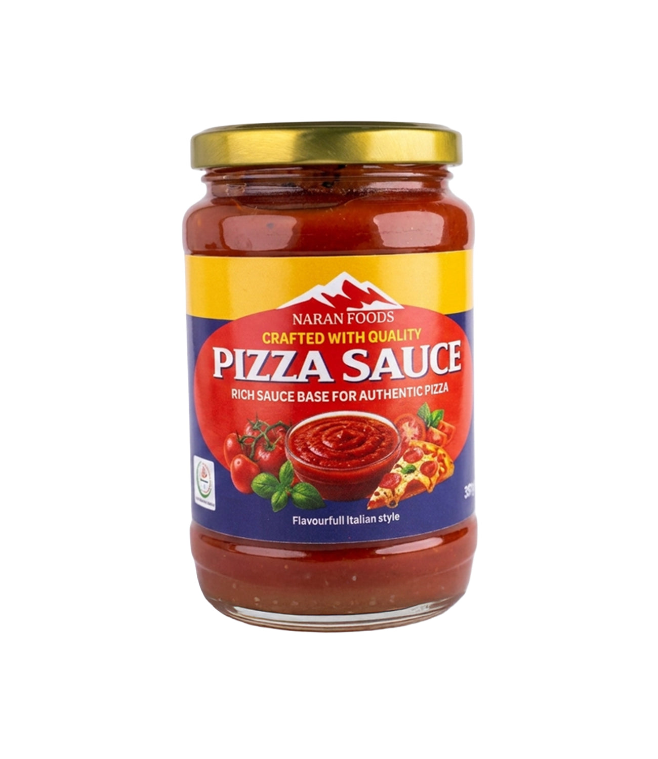Naran Foods Pizza Sauce – 340g Jar