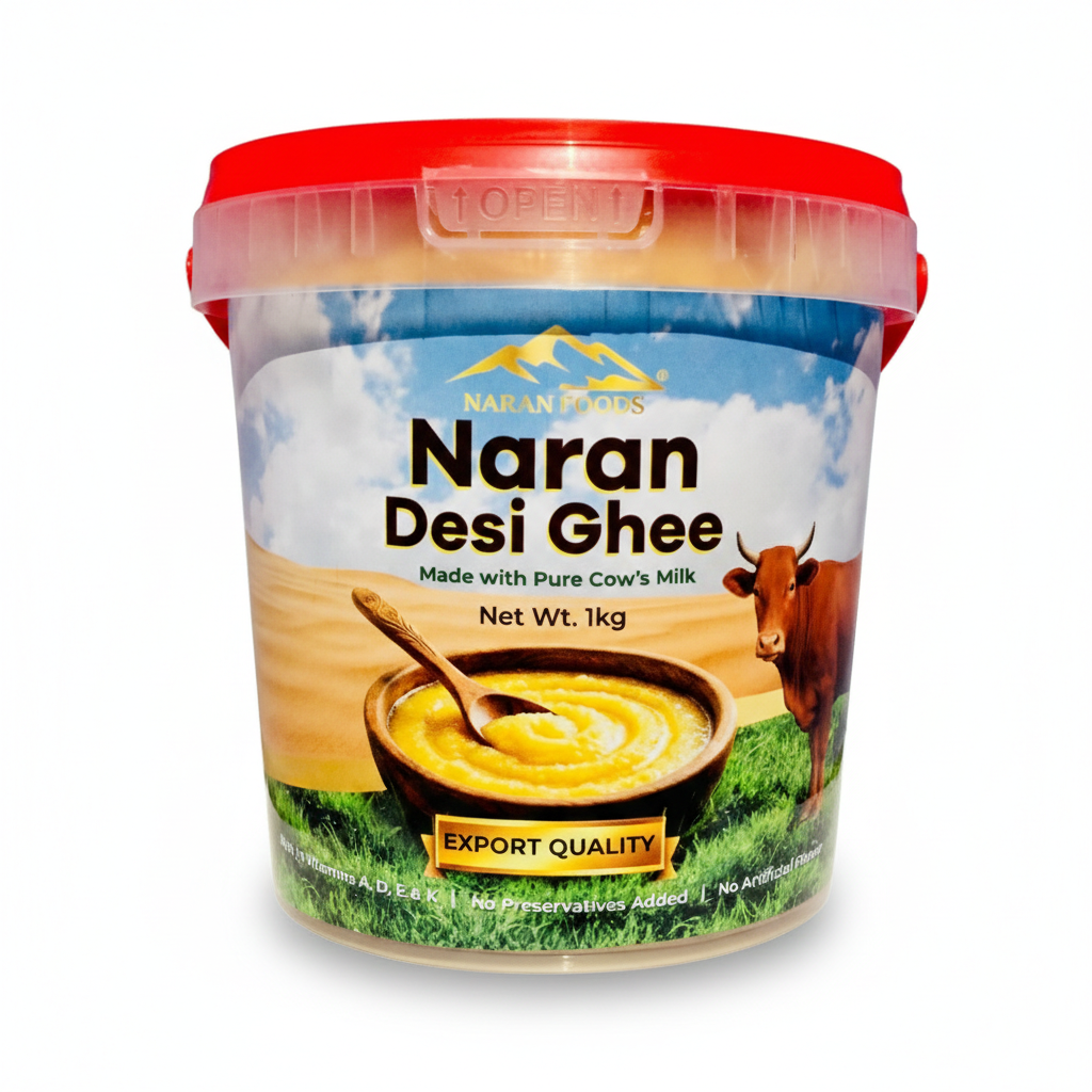 Naran Desi Ghee – 100% Pure & Organic Cow Ghee (Premium Export Quality) 1000Gm