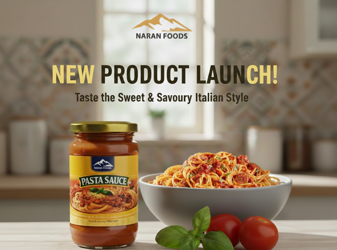 Naran Pasta Sauce 340g | Authentic Tomato & Herb Marinara – Rich Italian Flavor